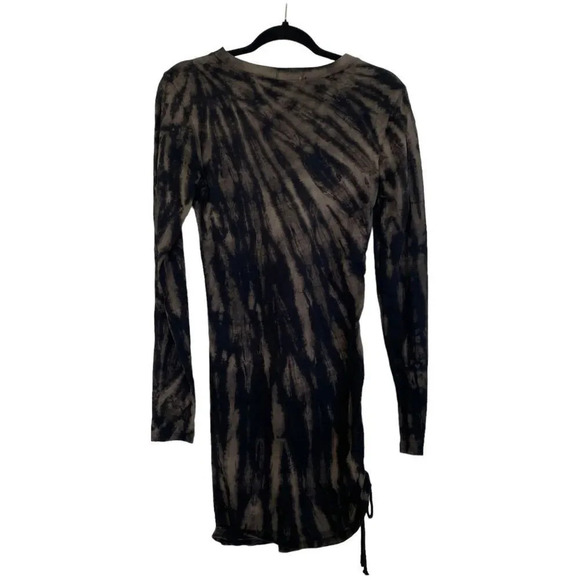 PAM & GELA Tie Dye Twisted Dress Revolve Brown Size Extra Small - Picture 3 of 8